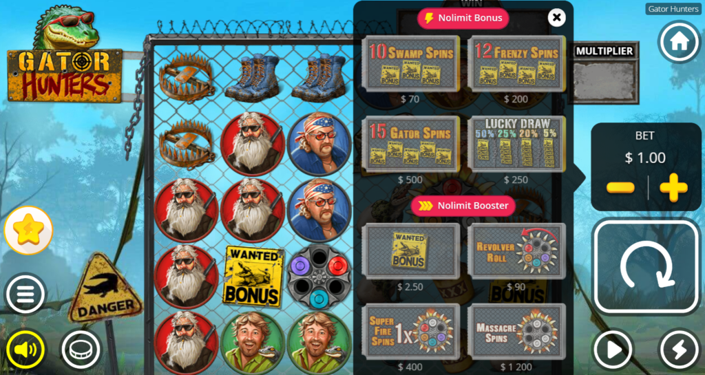 Gator Hunters Bonus Buy