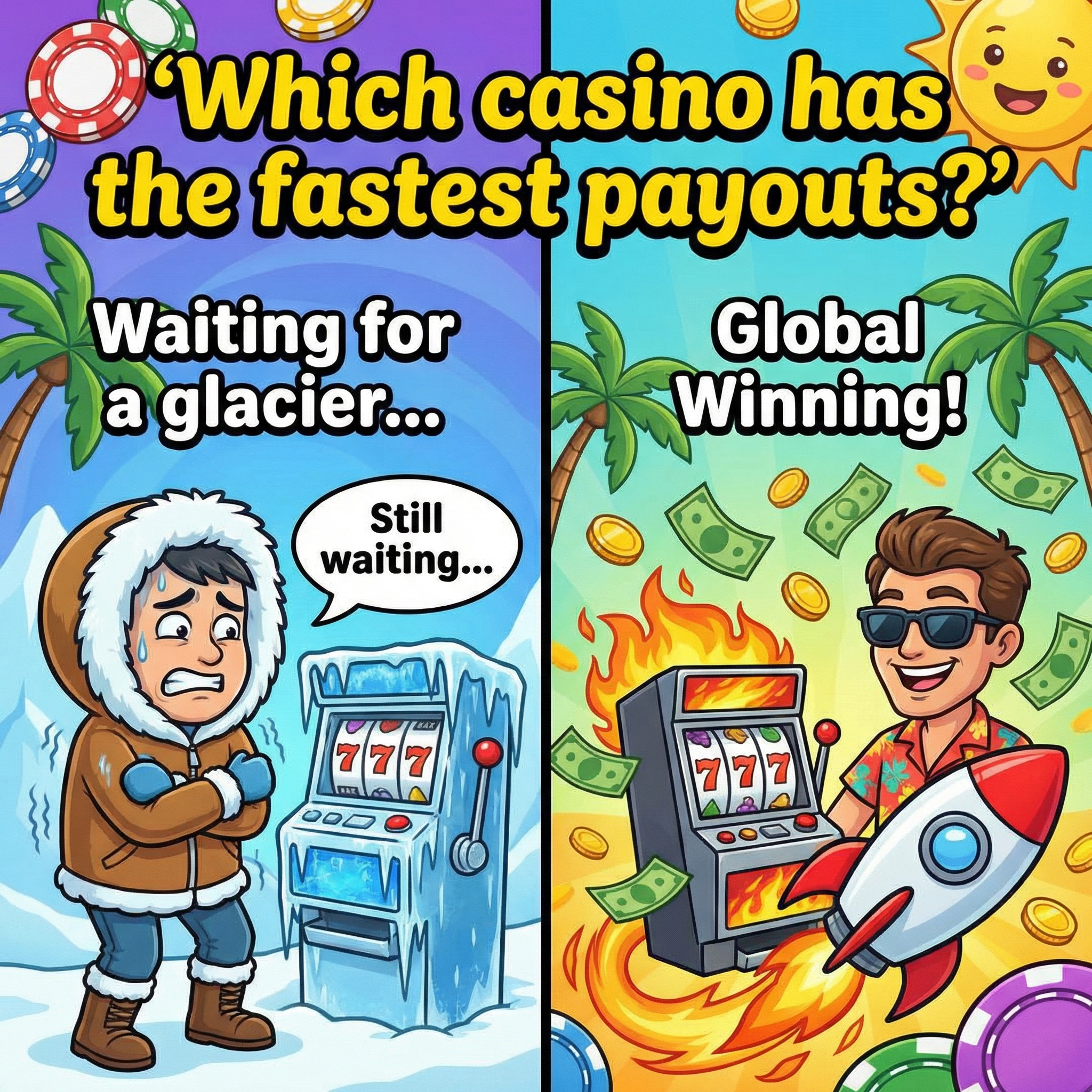 Which Casino has fastest withdrawals?