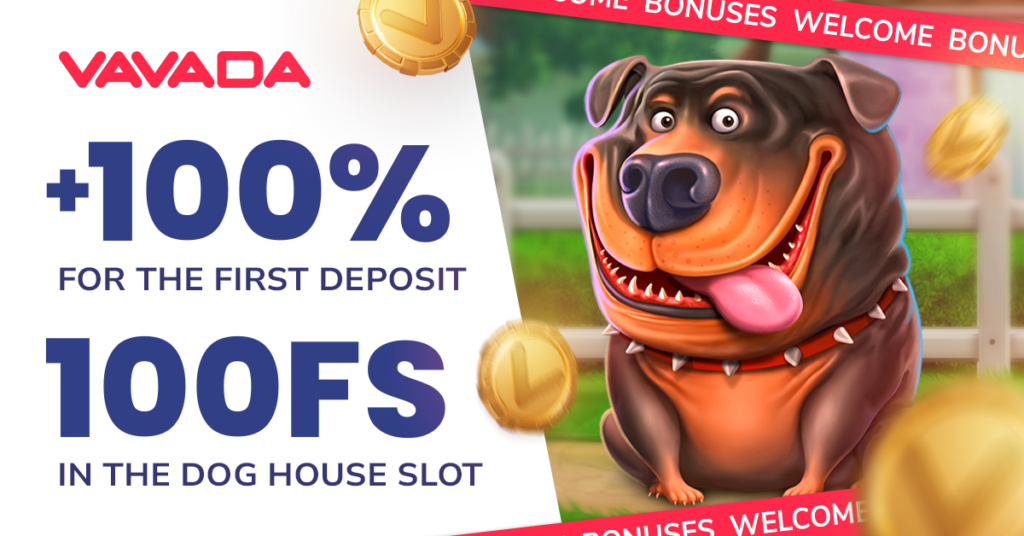 Interfejs kasyna Vavada pokazujący gry i promocje