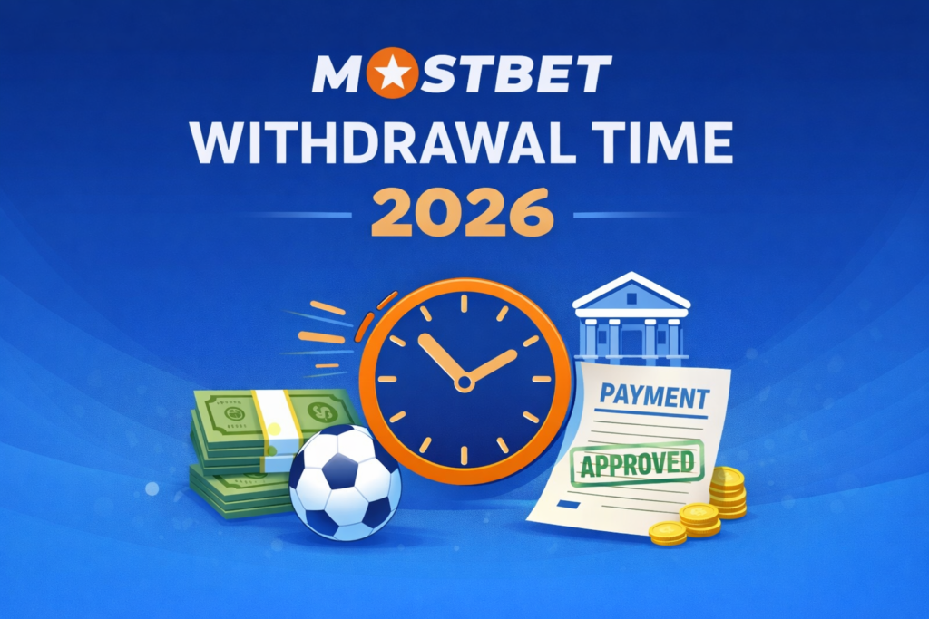 Mostbet withdrawal time